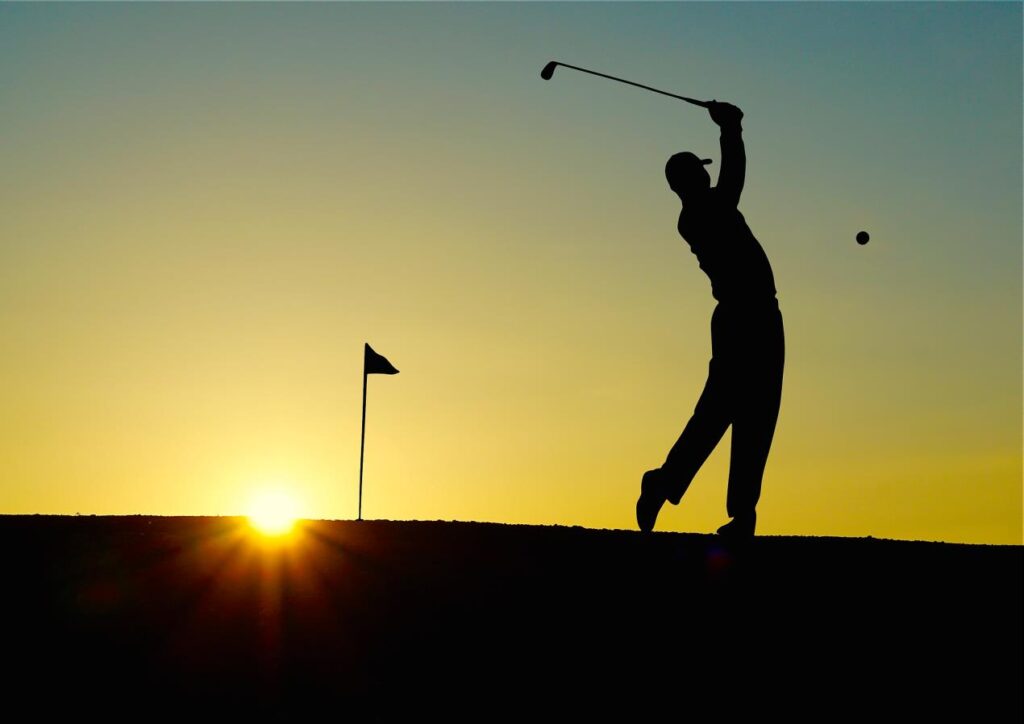 Golf stock image