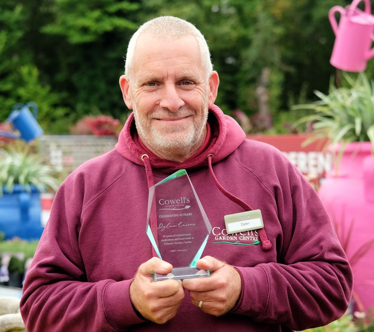 Dylan Cairns celebrates 40 years as Plant Manager at Cowell’s